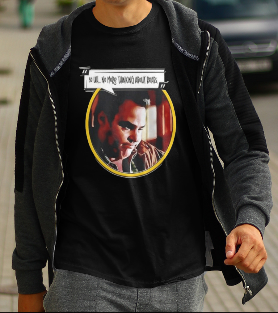 Tony Soprano The Sopranos No More Thinking About Bears HBO Television T-Shirt