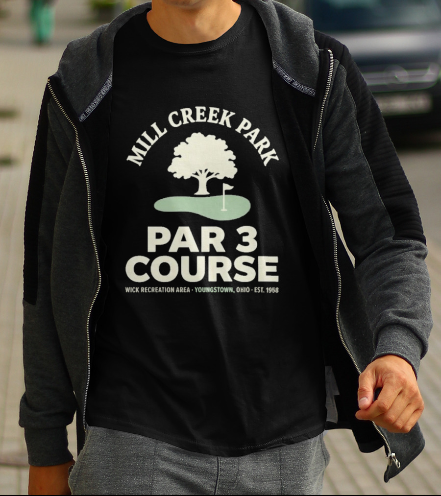 Mill Creek Park Par 3 Course Wick Recreation Area Youngstown Ohio Est 1996 T-Shirt