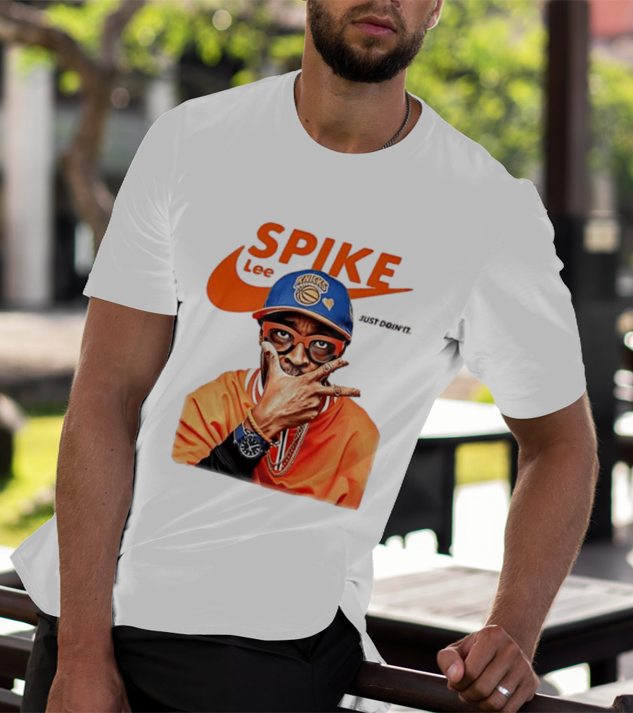 Spike Lee Knicks New York JUST DOIN IT T-Shirt