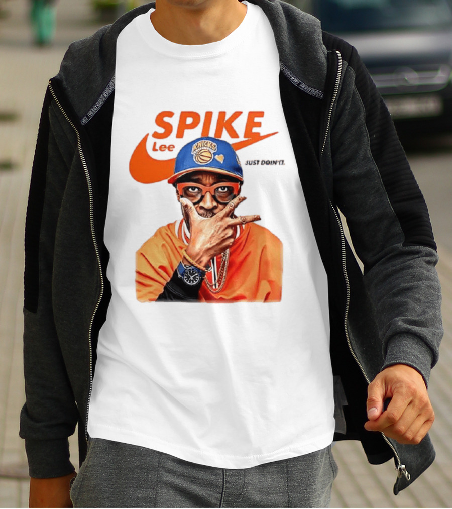 Spike Lee Knicks New York JUST DOIN IT T-Shirt
