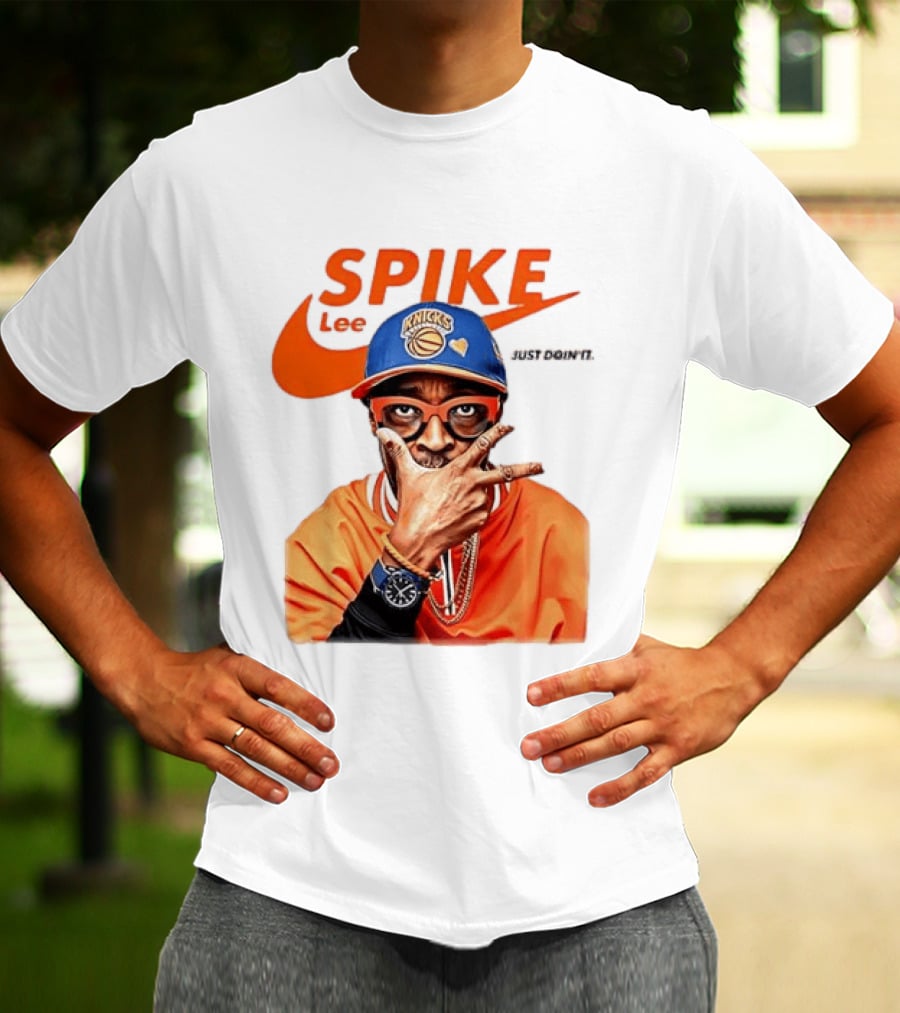 Spike Lee Knicks New York JUST DOIN IT T-Shirt