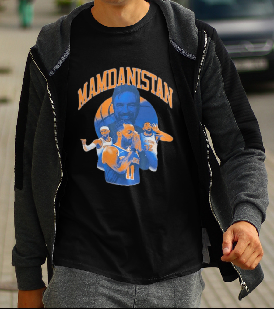 MAMDANISTAN Jalen Brunson New York Knicks Basketball Fan T-Shirt