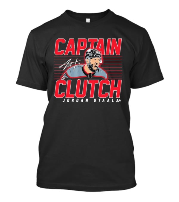 Jordan Staal Captain Clutch 2026 Hockey Player T-Shirt