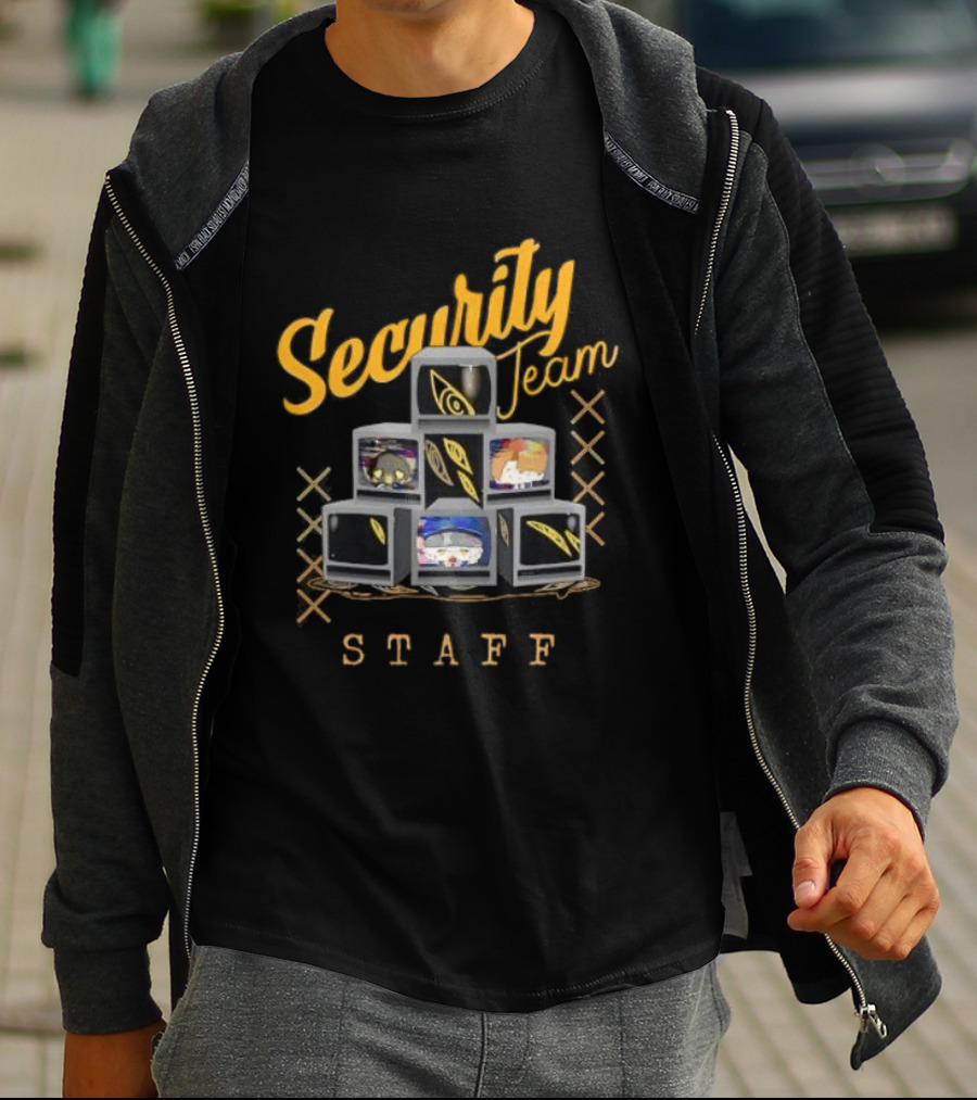 Lobotomy Corporation Security Team Television Characters Security STAFF T-Shirt