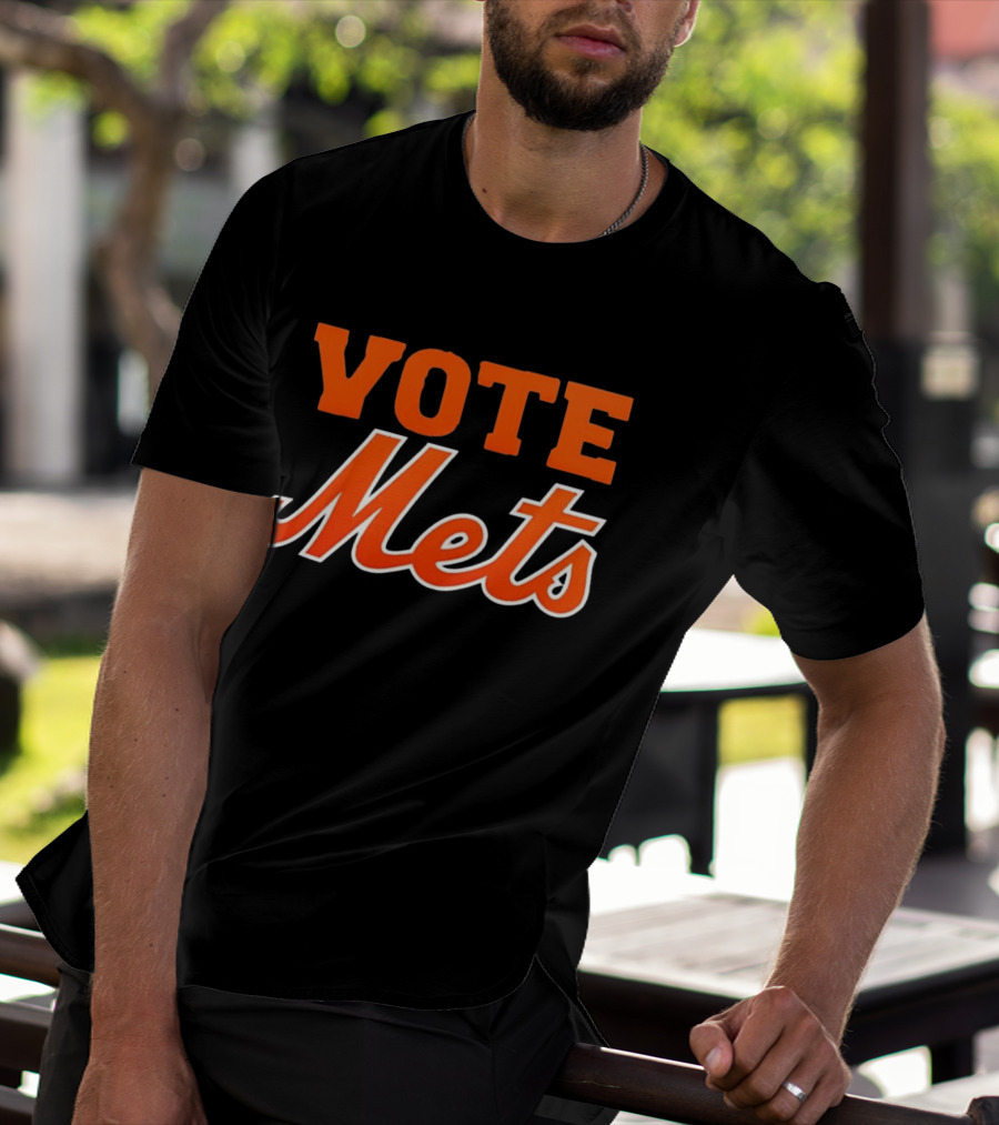 New York Mets Vote Mets Player Support T-Shirt