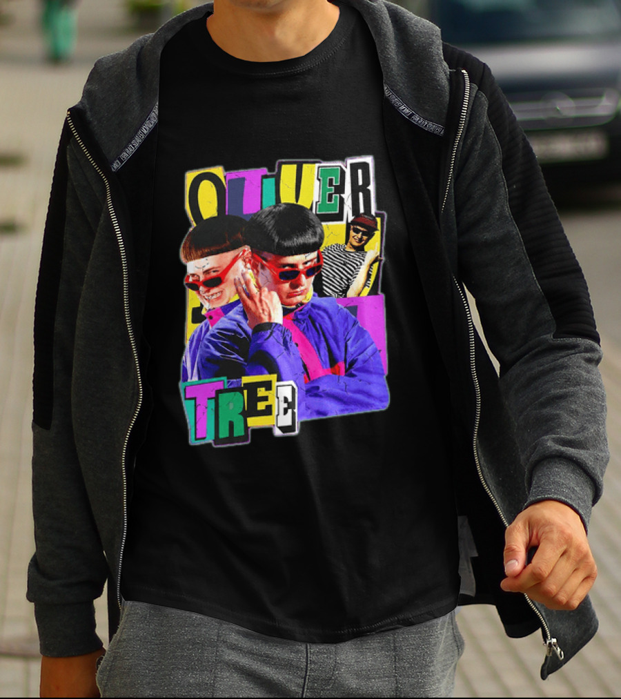 Oliver Tree 1993 2026 Memorial Collage With Retro Sunglasses T-Shirt