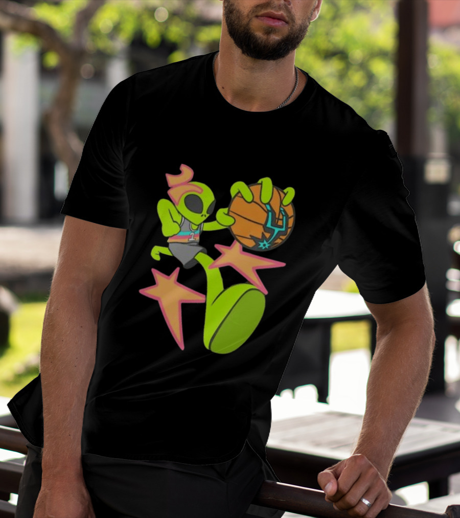 Victor Wembanyama Alien San Antonio Spurs 1 Basketball Star T-Shirt