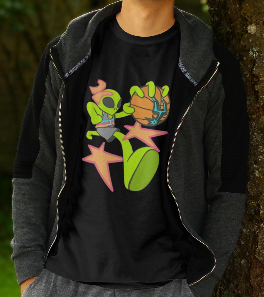 Victor Wembanyama Alien San Antonio Spurs 1 Basketball Star T-Shirt