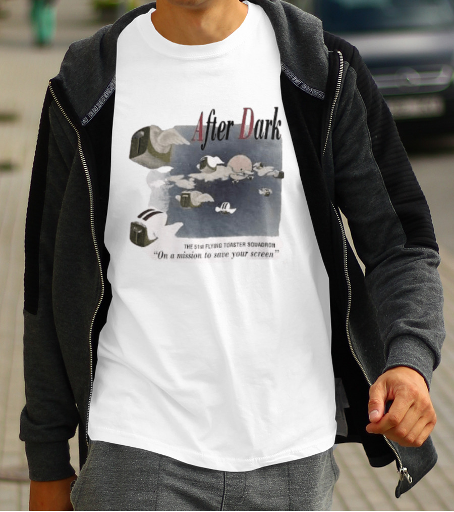 After Dark The 51st Flying Toaster Squadron On A Mission To Save Your Screen T-Shirt