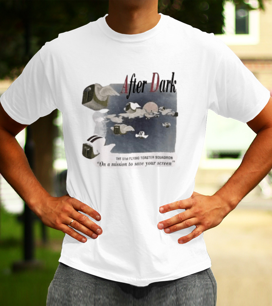 After Dark The 51st Flying Toaster Squadron On A Mission To Save Your Screen T-Shirt