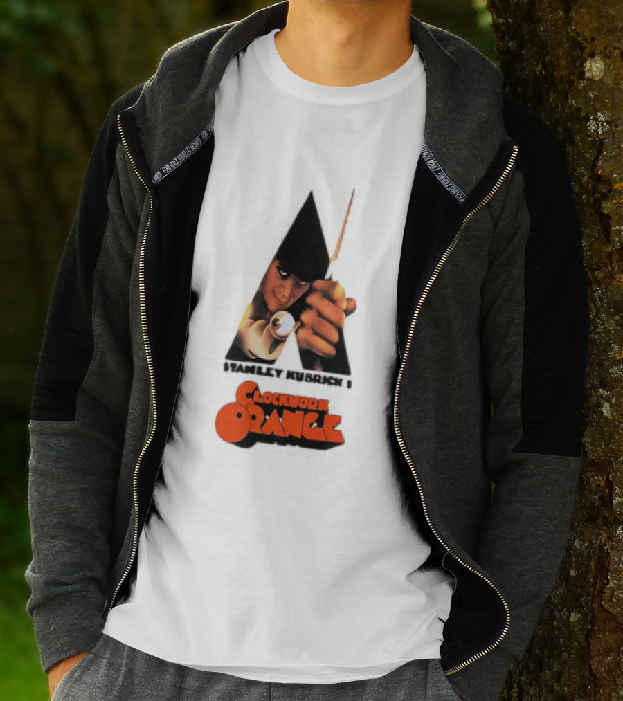 Stanley Kubrick's A Work Orange Alex DeLarge Iconic Film T-Shirt
