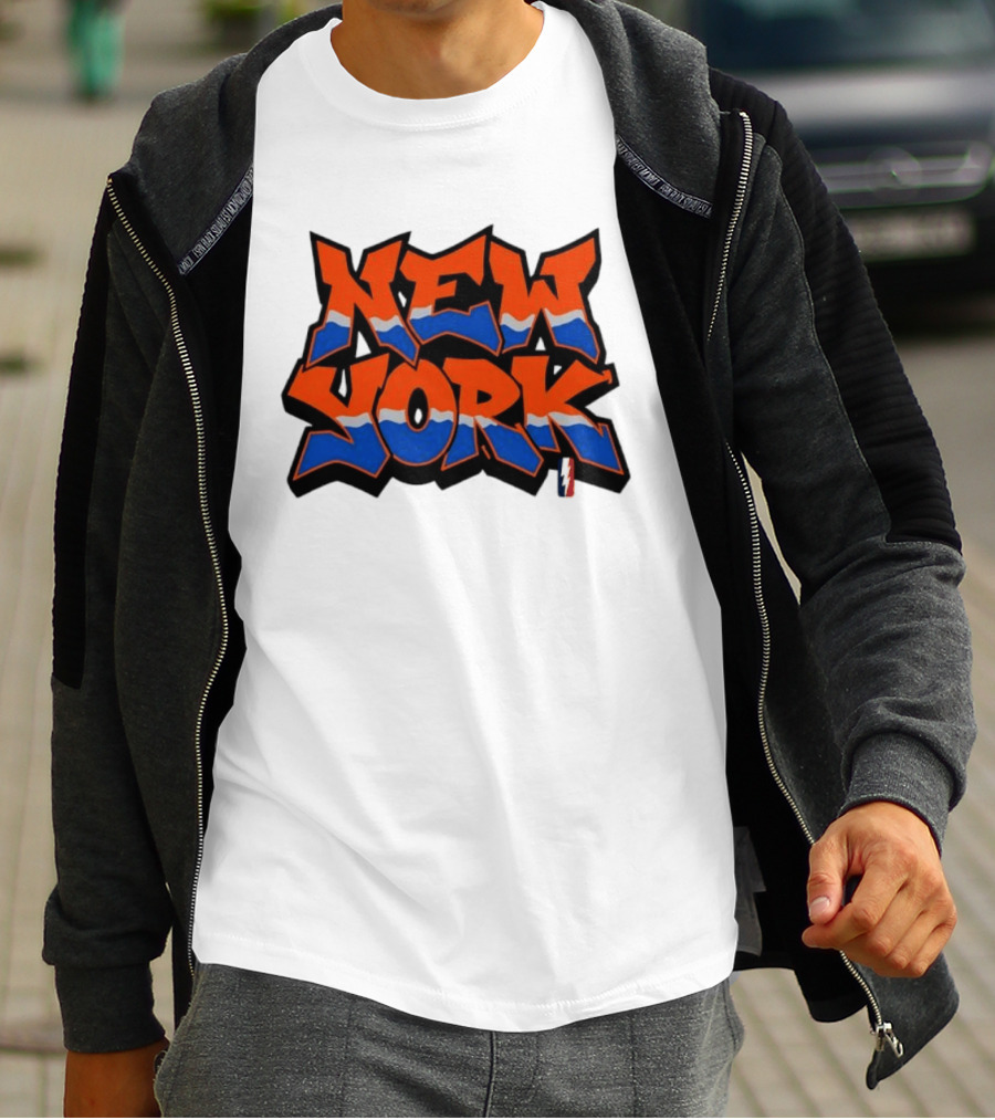 New York Knicks Grateful Dead Steal Your Face Mashup Band Tour Sports T-Shirt