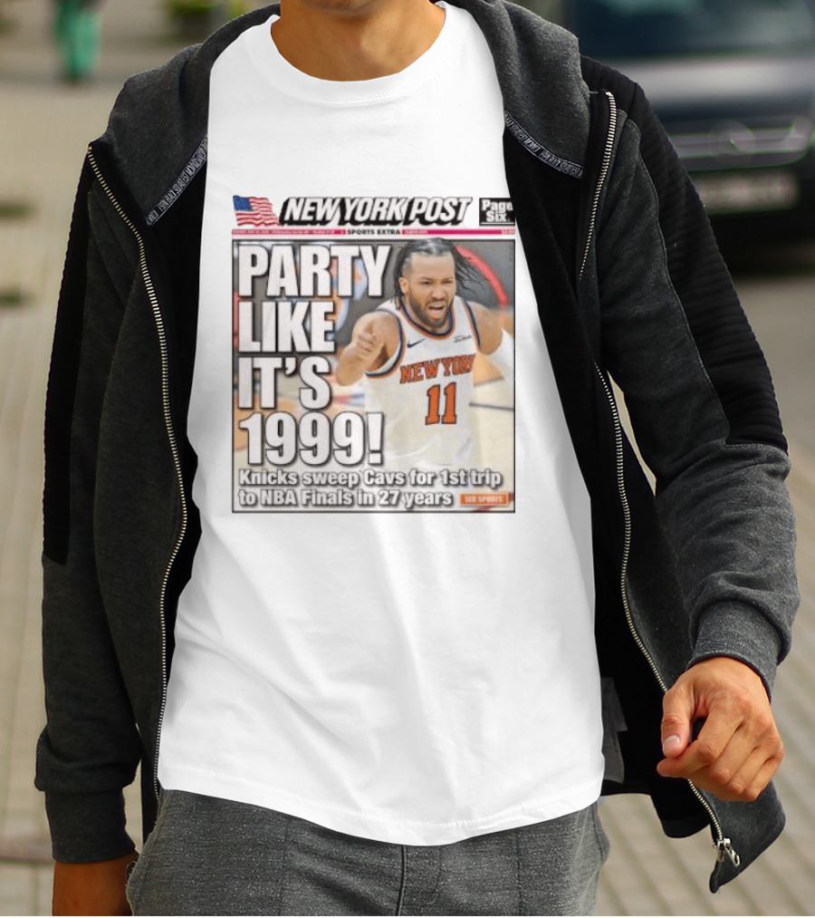 New York Knicks Party Like It's 1999 Cavs NBA Finals 27 Years T-Shirt