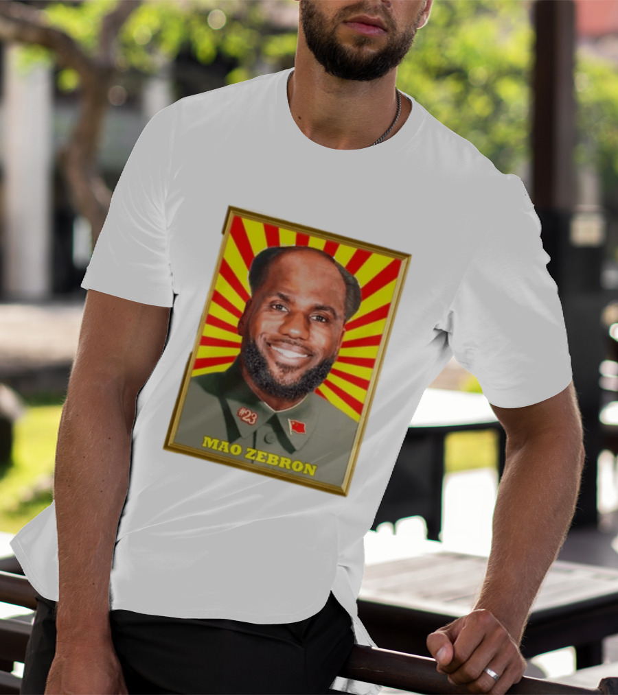 Mao Zebron #23 Lebron James Meme T-Shirt