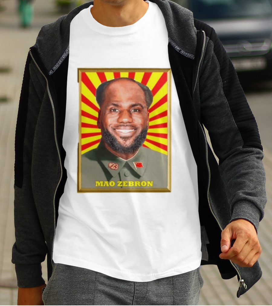 Mao Zebron #23 Lebron James Meme T-Shirt