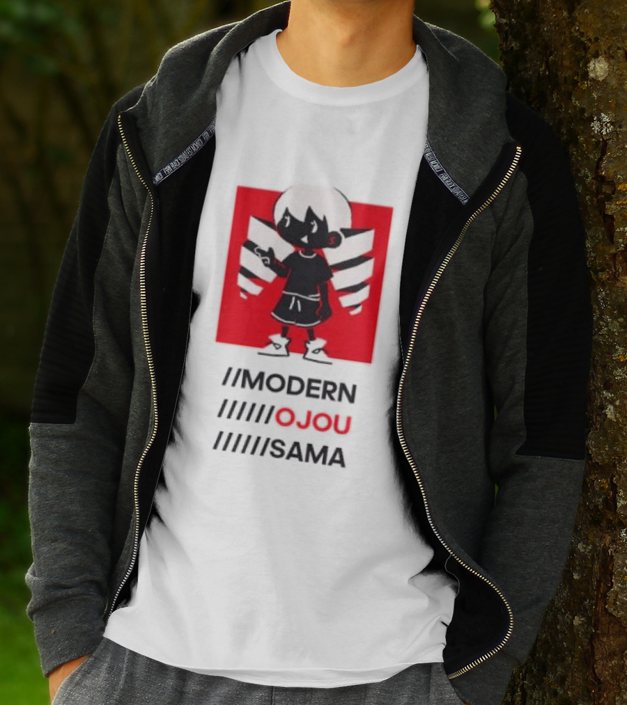 Modern Ojou Sama Character With Bold Hairstyle And Attitude T-Shirt