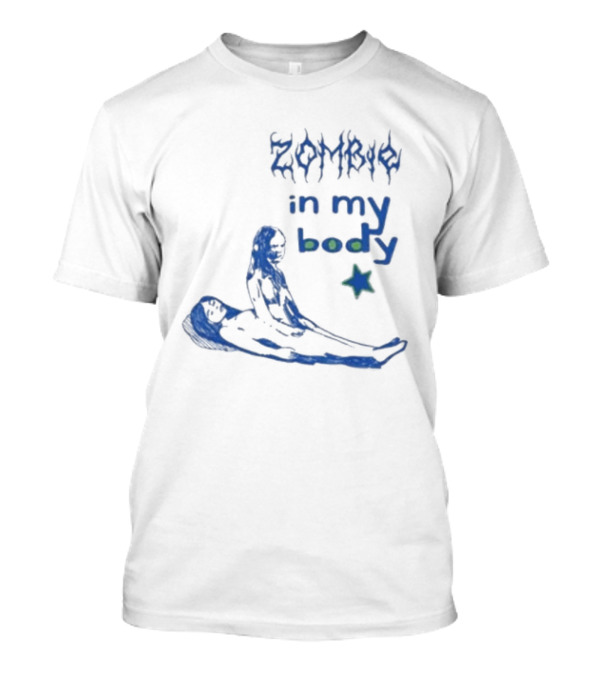 Olivia Rodrigo Zombie In My Body Blue Sketchy T-Shirt