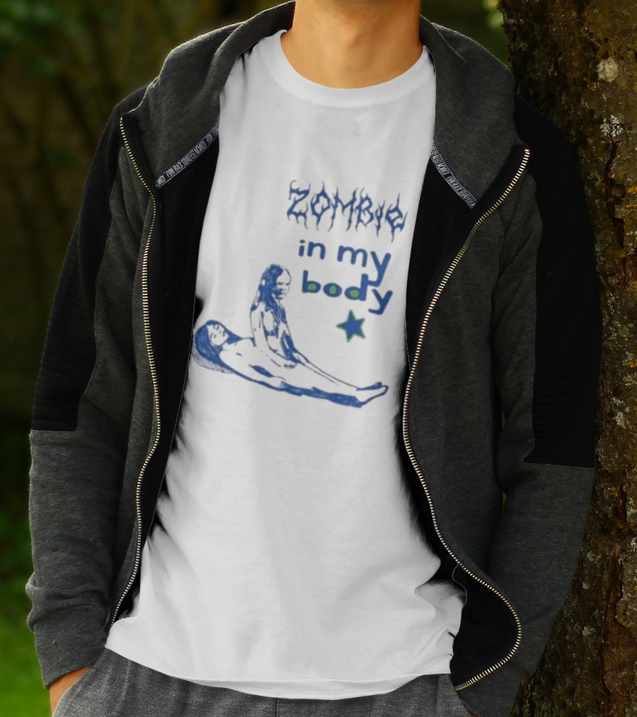 Olivia Rodrigo Zombie In My Body Blue Sketchy T-Shirt