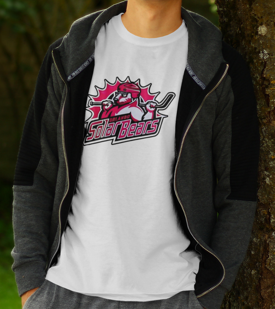 Orlando Solar Bears Pink Whitney Special Edition Hockey T-Shirt