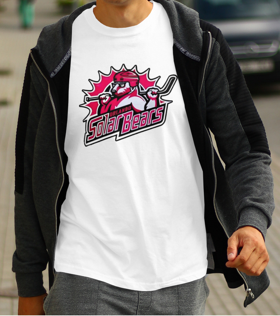 Orlando Solar Bears Pink Whitney Special Edition Hockey T-Shirt