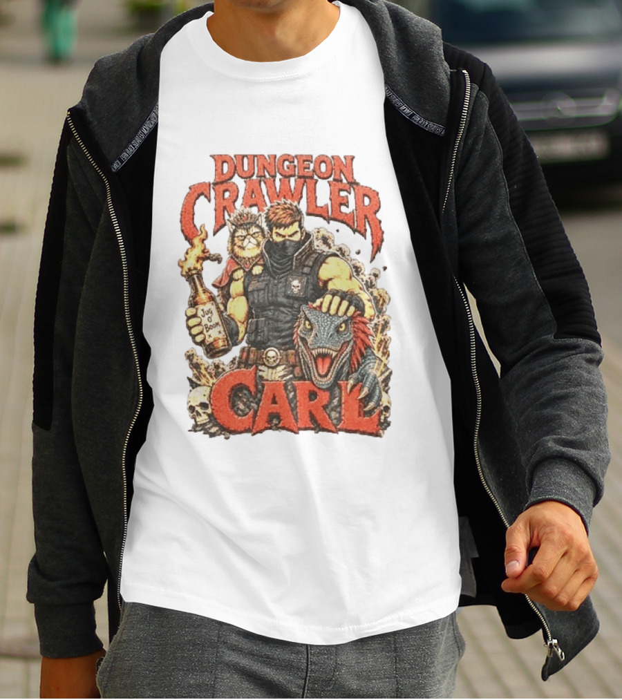 Dungeon Crawler Carl Princess Donut And Mongo You Will Not Break Me T-Shirt