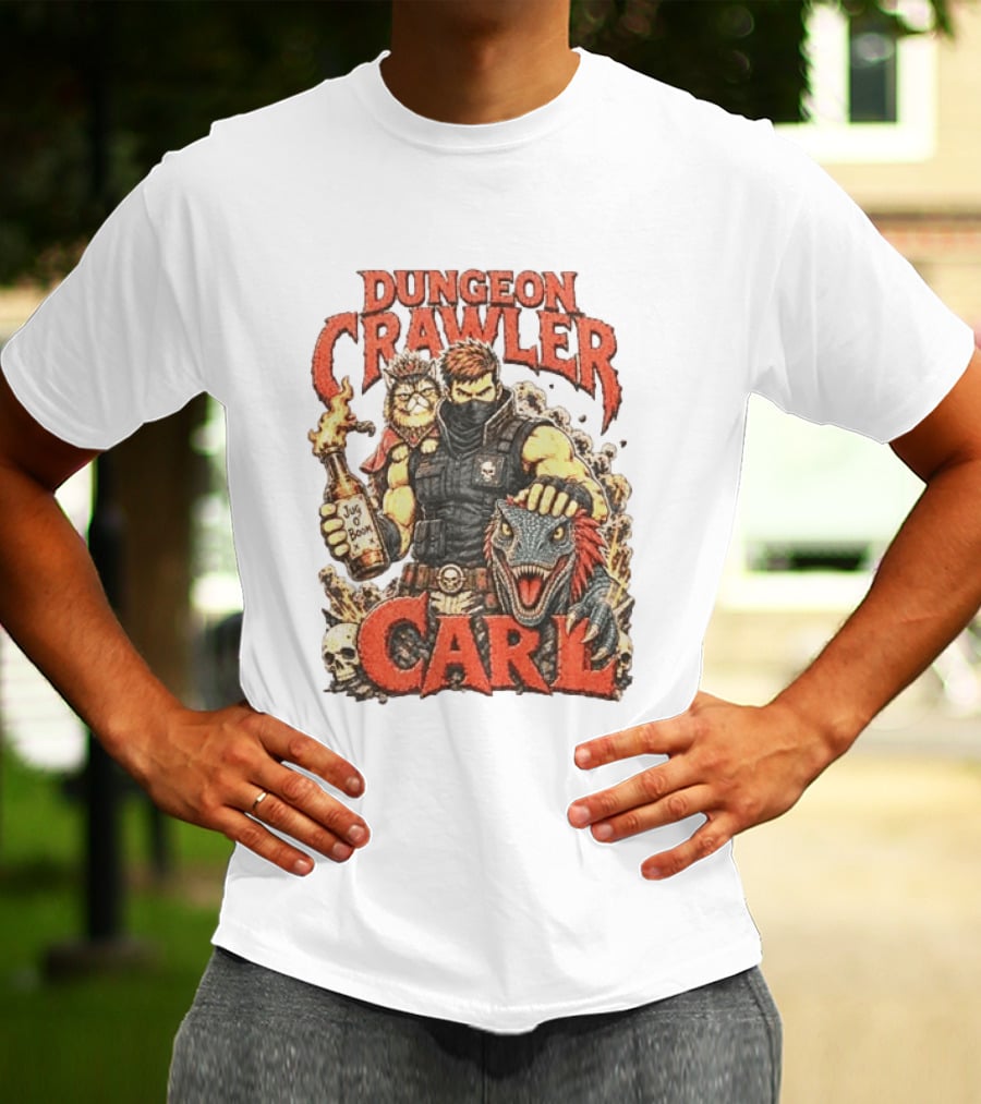 Dungeon Crawler Carl Princess Donut And Mongo You Will Not Break Me T-Shirt