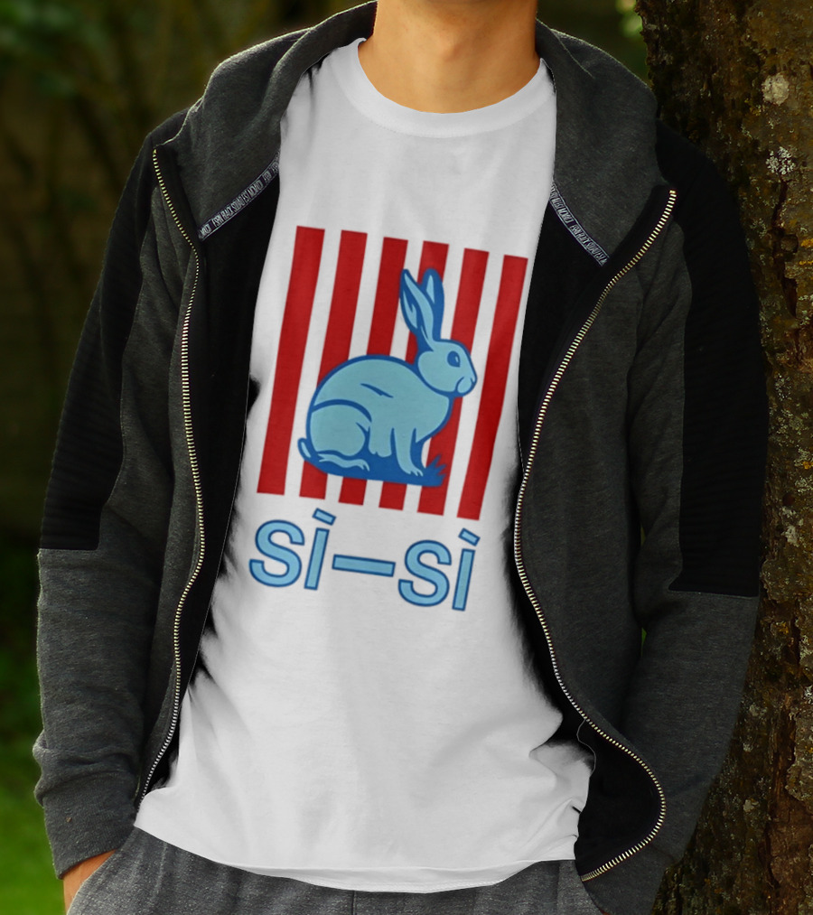 Rm Bottega Veneta Sisi Rabbit Stripes Si Si T-Shirt
