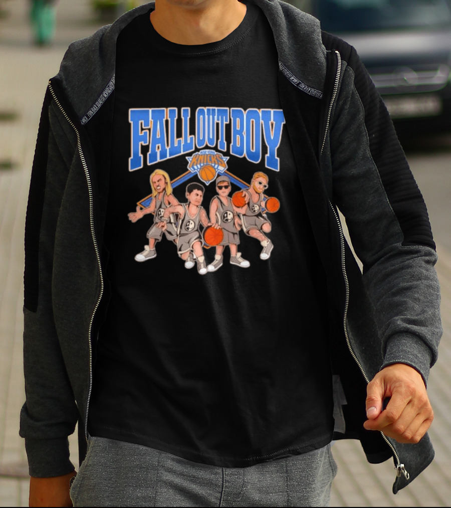 Fall Out Boy New York Knicks So Much For Our Dust Basketball Band Effort T-Shirt