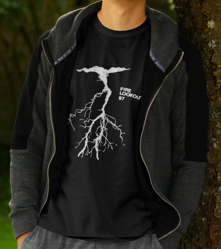 Fire Lookout 97 Lightning Bolt T-Shirt