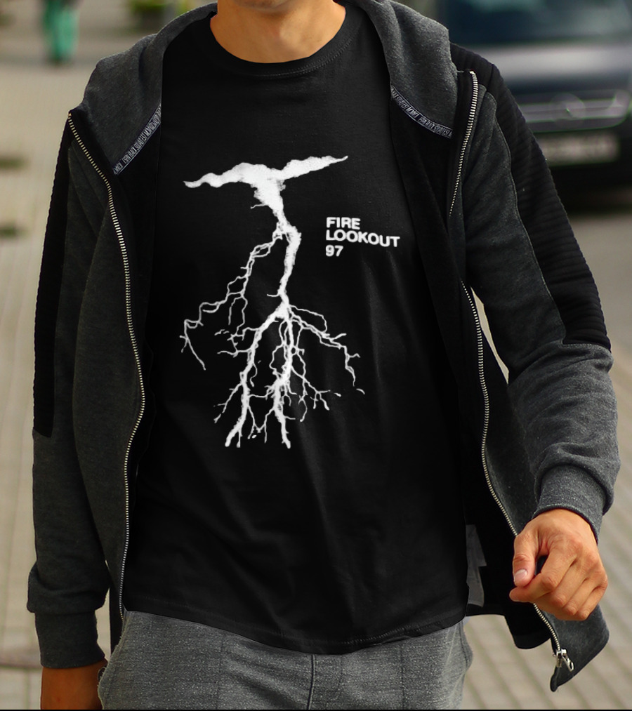 Fire Lookout 97 Lightning Bolt T-Shirt