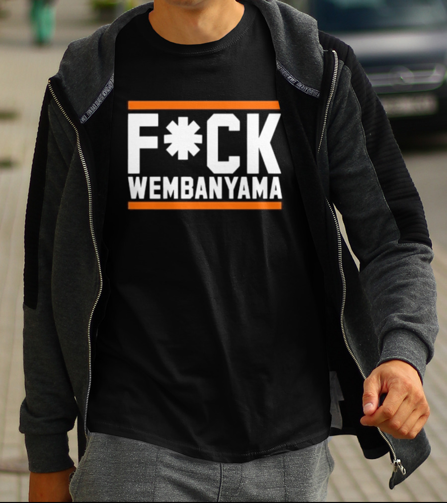 Wembanyama New York Knicks F*ck T-Shirt