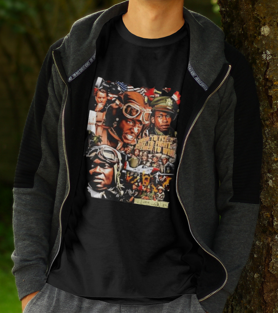 Tuskegee Airmen Born To Fly Built To Fight Destined To Win World War II US Army T-Shirt
