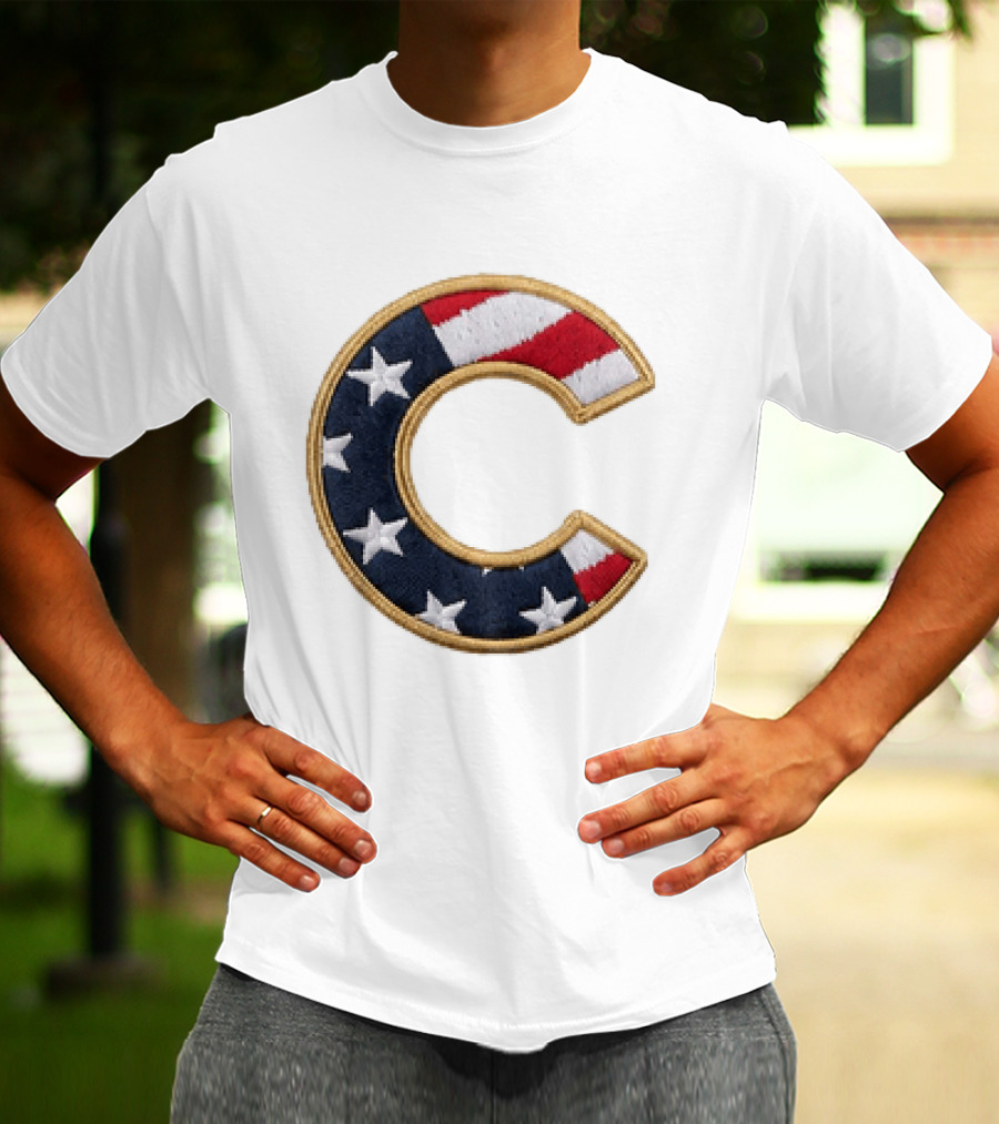 2026 Cubs Patriotic Independence Day Hats Stars And Stripes T-Shirt