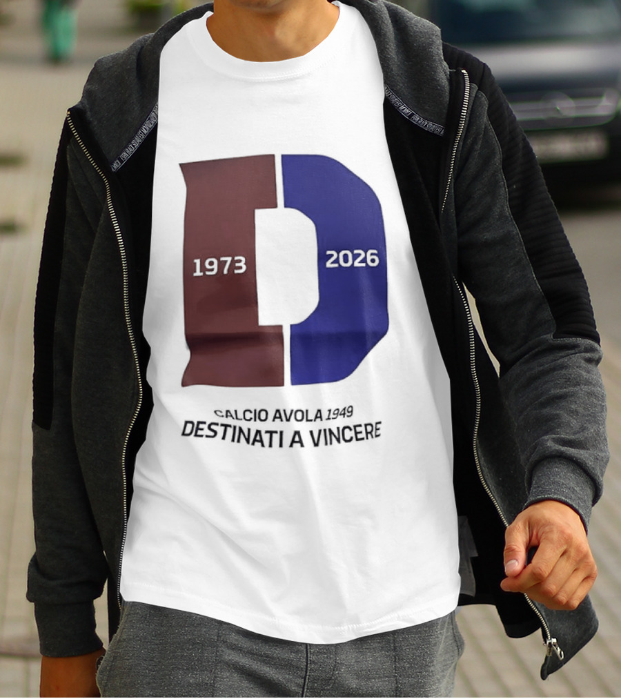 Calcio Avola 1949 Destinati A Vincere 1973 2026 T-Shirt