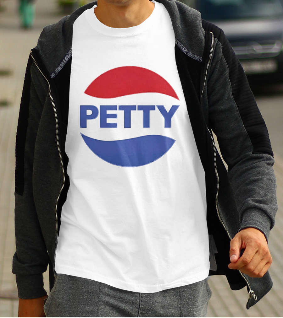 PETTY Pepsi Parody Red Blue T-Shirt