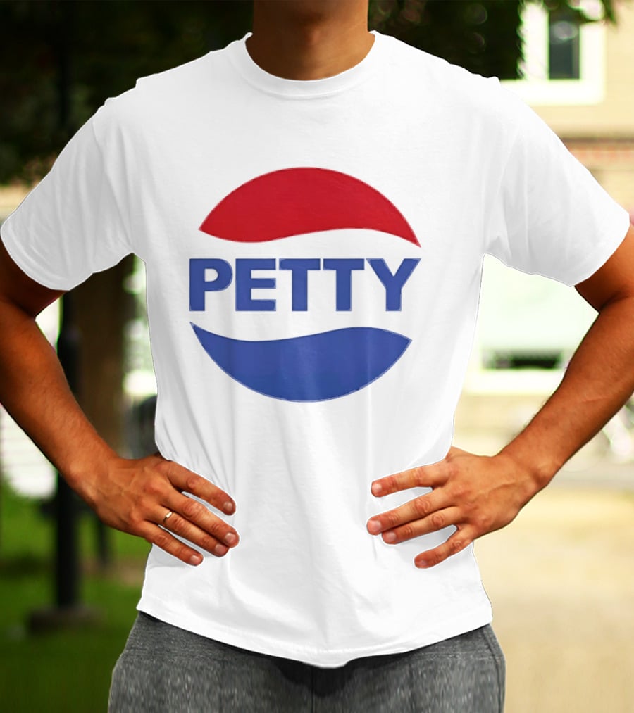 PETTY Pepsi Parody Red Blue T-Shirt