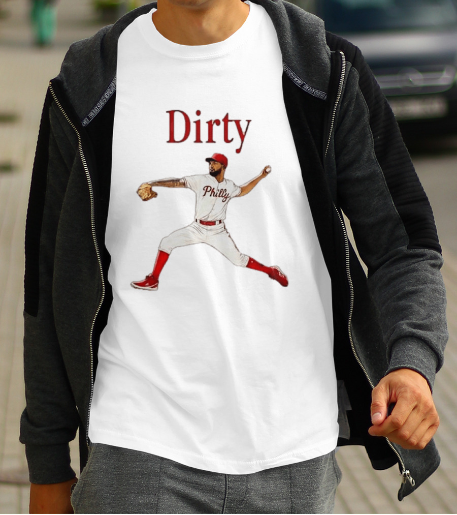 Jose Alvarado Phillies Dirty MLB Pitcher T-Shirt