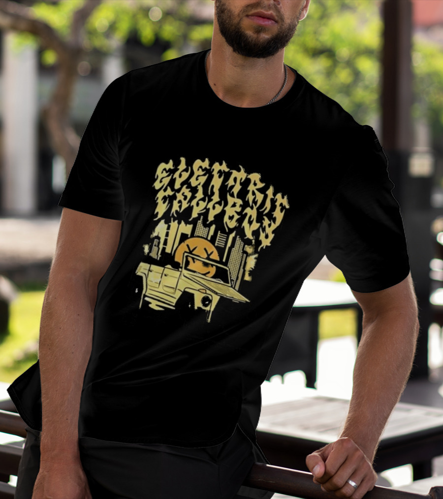 Electric Callboy Let The Good Times Roll Just Cruisin Urban Cityscape Vibes T-Shirt