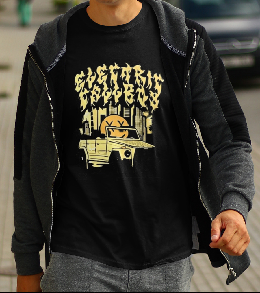 Electric Callboy Let The Good Times Roll Just Cruisin Urban Cityscape Vibes T-Shirt
