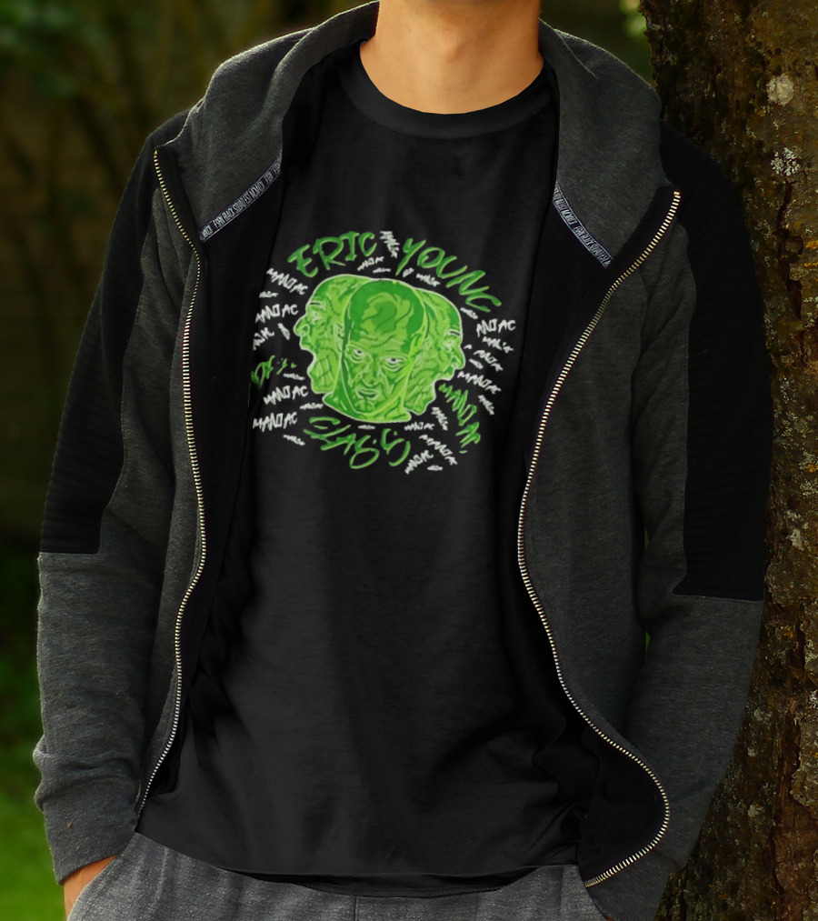 Eric Young Maniac Multiface World Class Green T-Shirt