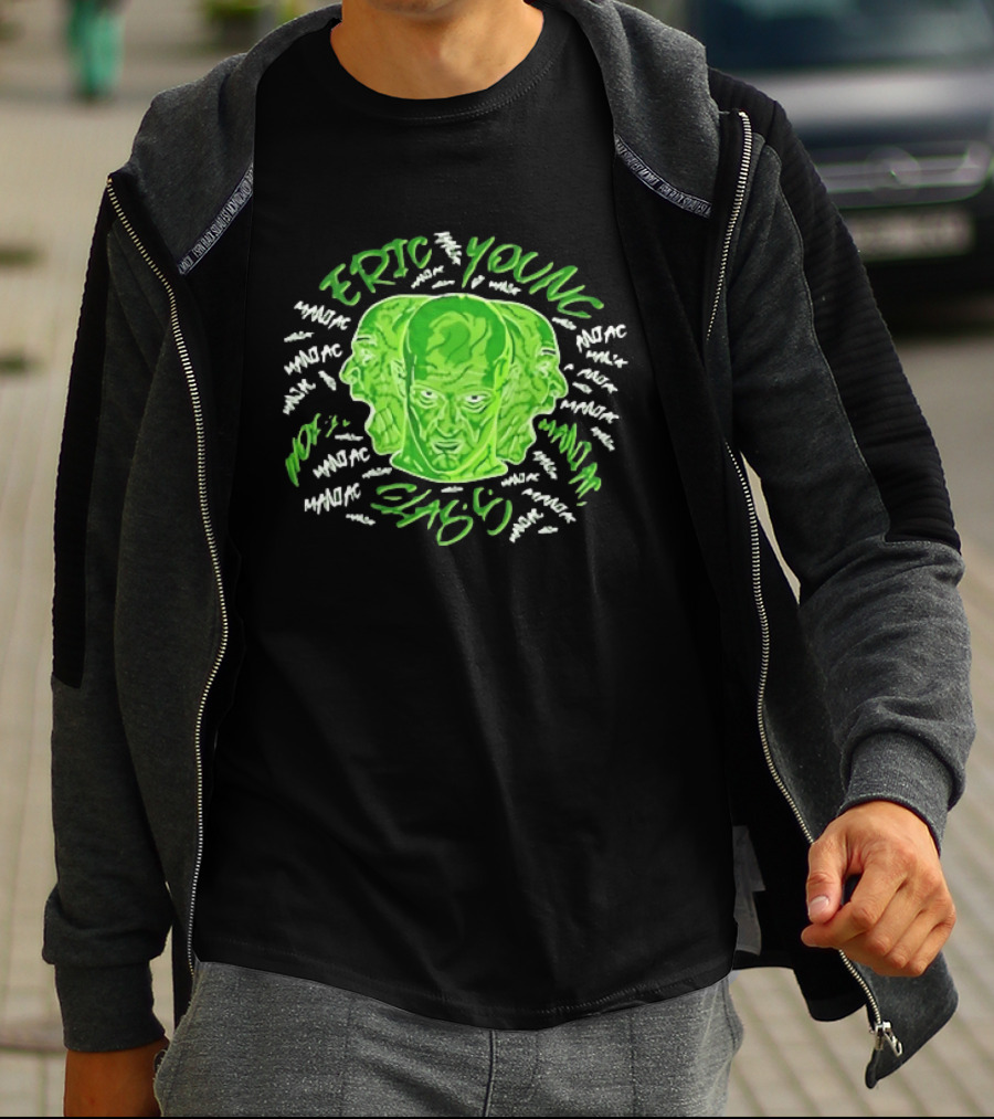 Eric Young Maniac Multiface World Class Green T-Shirt