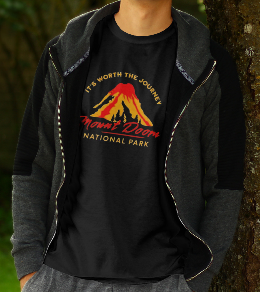 It's Worth The Journey Mount Doom National Park Adventure T-Shirt