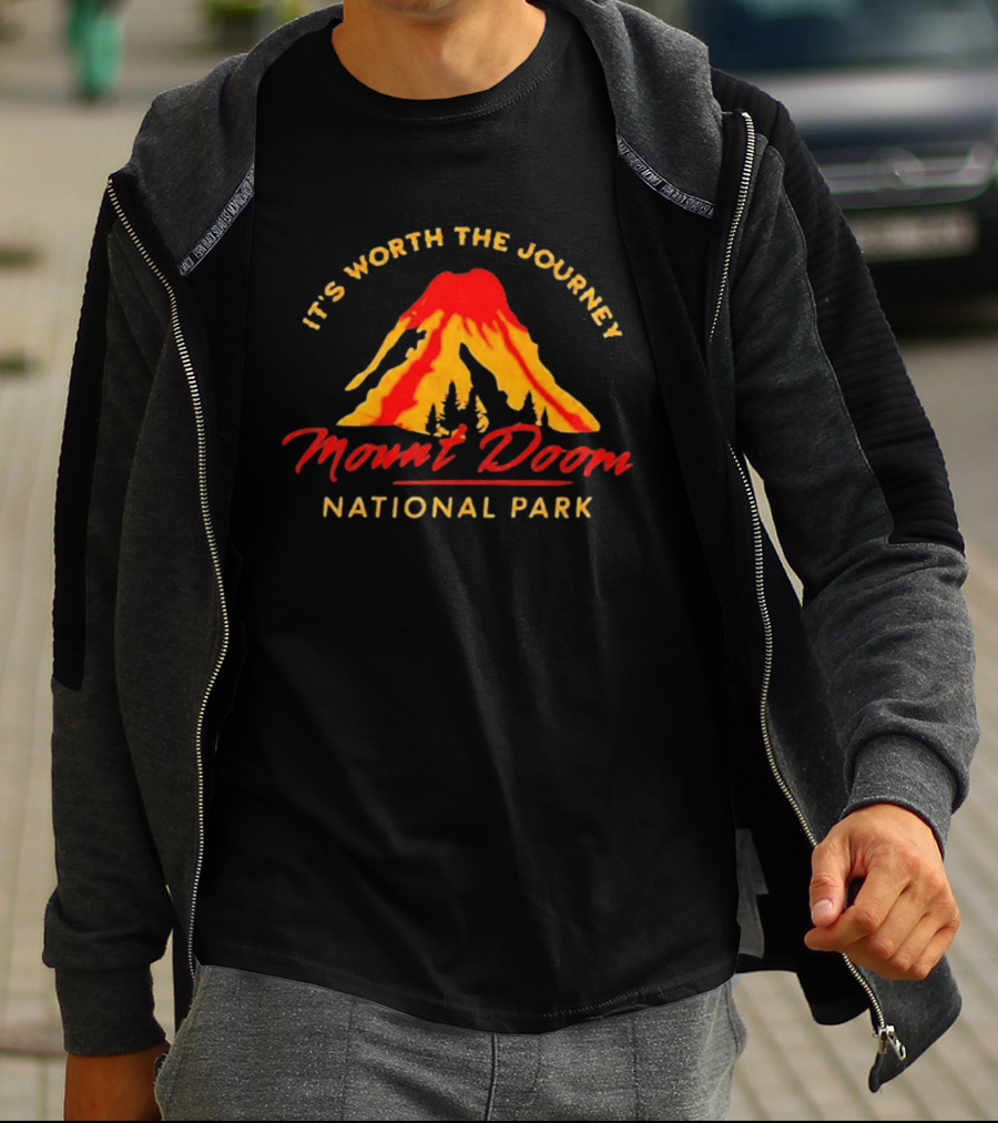 It's Worth The Journey Mount Doom National Park Adventure T-Shirt