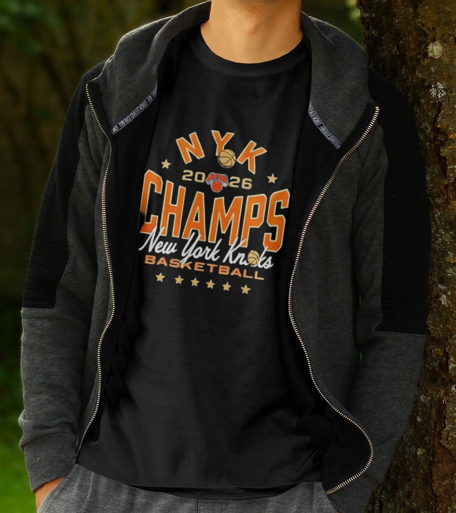 NYK 2026 Champs New York Knocks Basketball T-Shirt