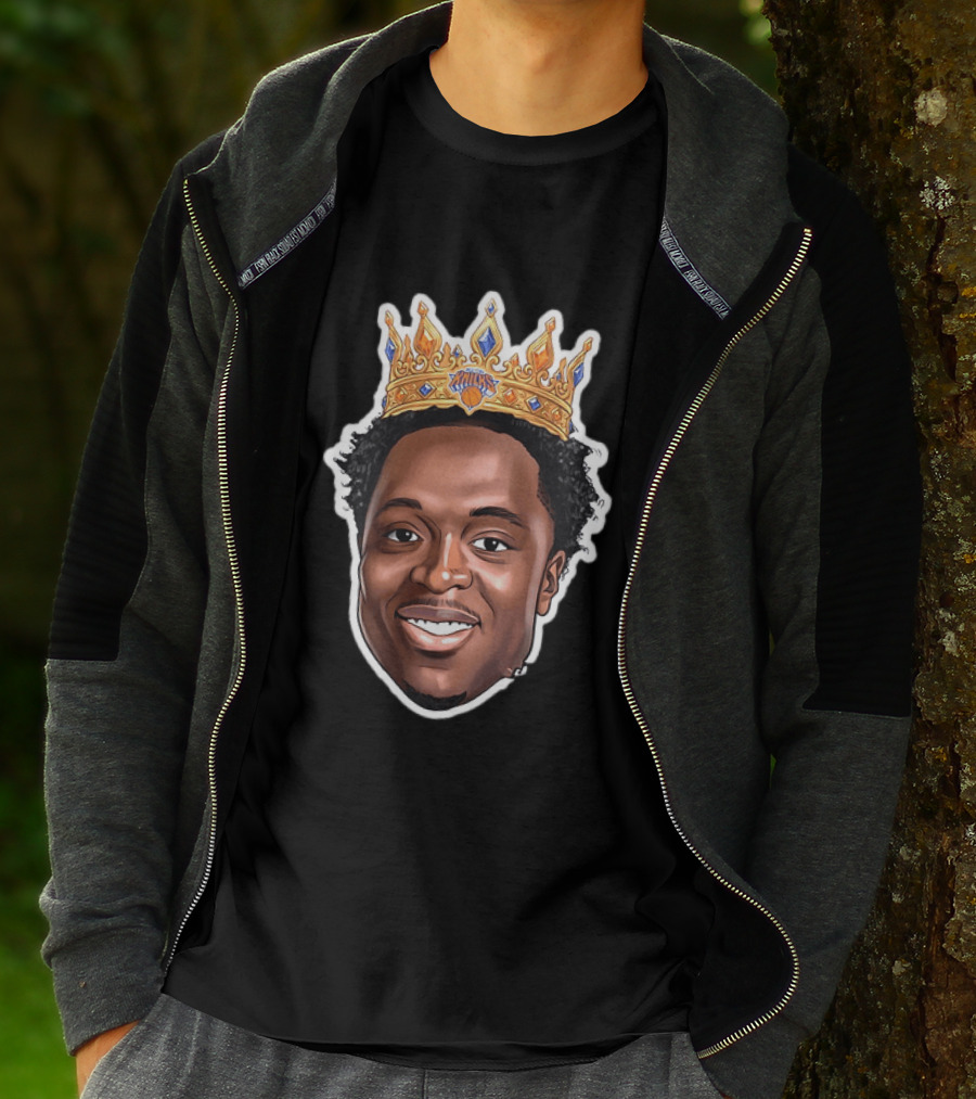 OG Anunoby New York Knicks NBA 2026 Crown T-Shirt