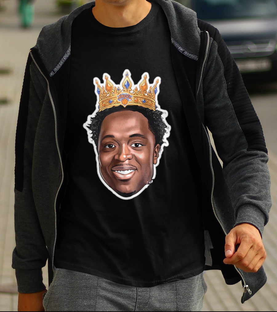 OG Anunoby New York Knicks NBA 2026 Crown T-Shirt