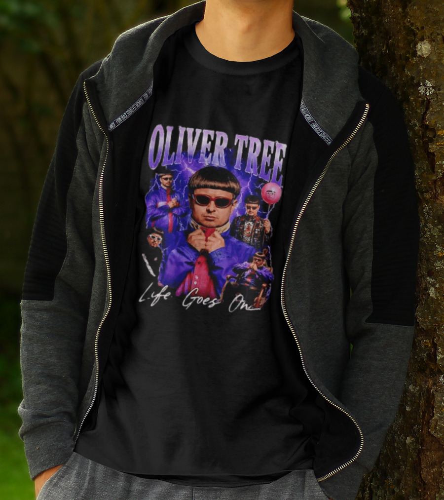 Oliver Tree Life Goes On 1993 2026 Thank You For The Music T-Shirt
