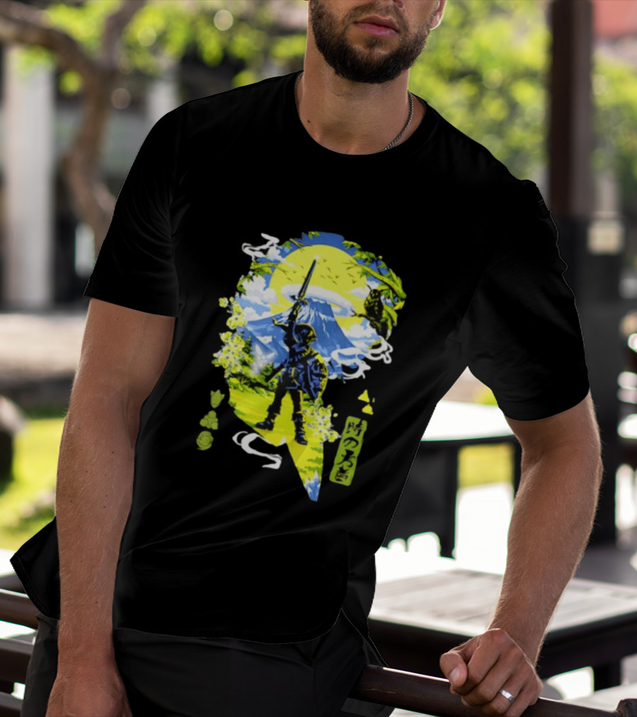 The Legend Of Zelda Link Hero Of Time Toki No Yusha Iconic Anime Style Adventure T-Shirt