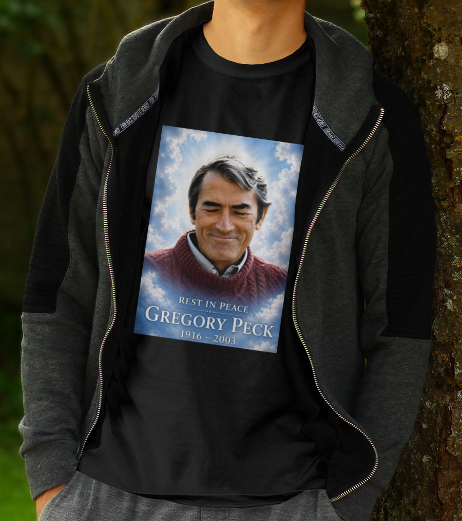Rest In Peace Gregory Peck 1916 2003 Memorial T-Shirt