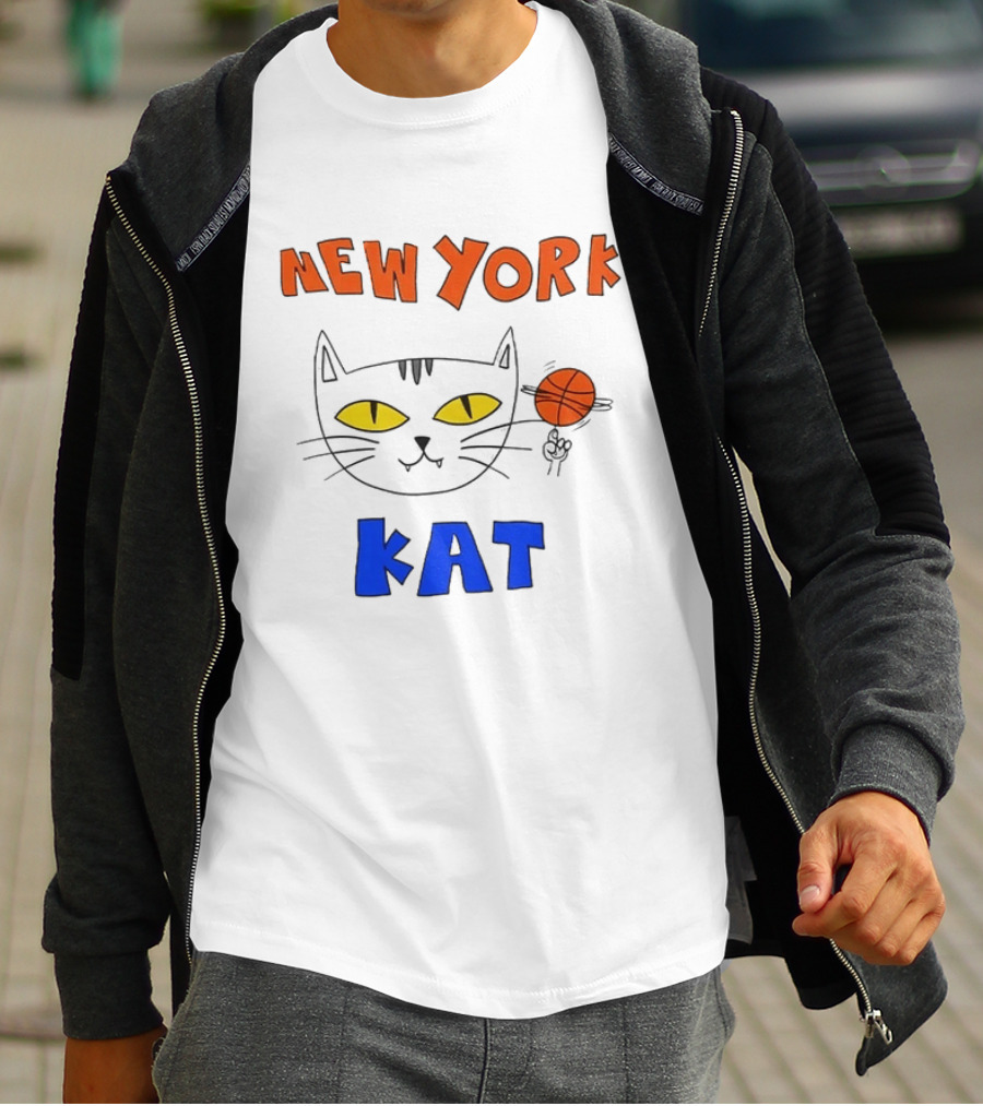 New York Kat Basketball T-Shirt